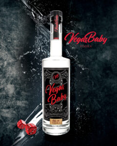 Vegas Baby Vodka Cover Design